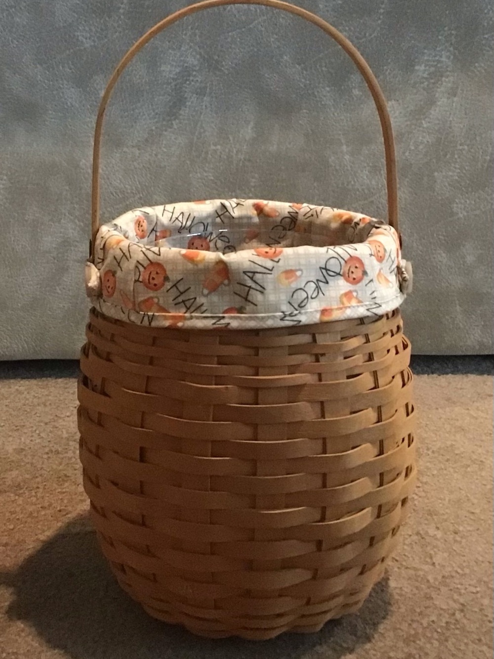 Longaberger 2000 Fall October Fields Basket Combo w/ Liner & Protector